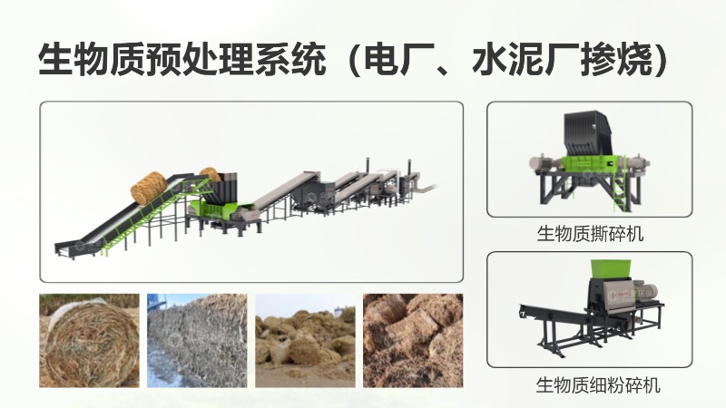 以“智”破局：眾安環(huán)保生物質(zhì)撕碎機如何打通摻燒發(fā)電的預處理瓶頸