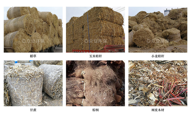 生物質(zhì)粉碎機加工的原料